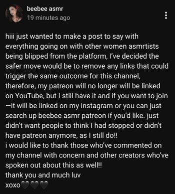 Beebee asmr page leaked private photo uncensored HD quality