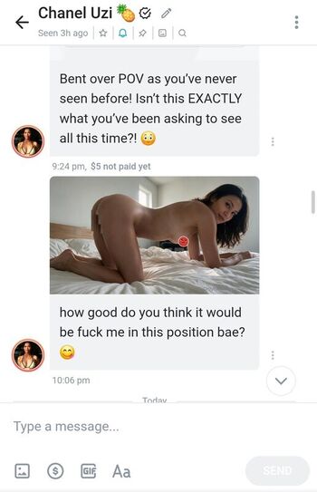Chanel uzi  page leaked private photo uncensored HD quality
