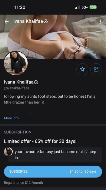 Ivana khalifa leaked private photo uncensored HD quality