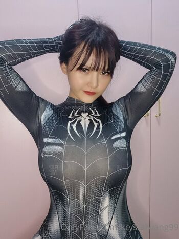 Krystalwang  page leaked private photo uncensored HD quality