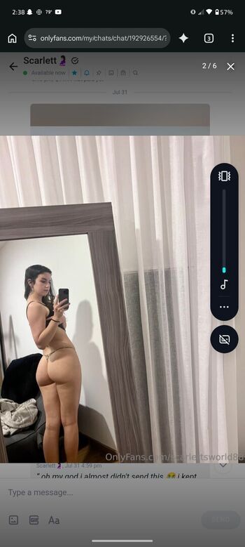 Scarlettsworld leaked private photo uncensored HD quality
