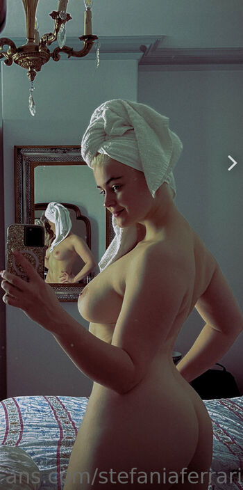Stefania ferrario  page leaked private photo uncensored HD quality
