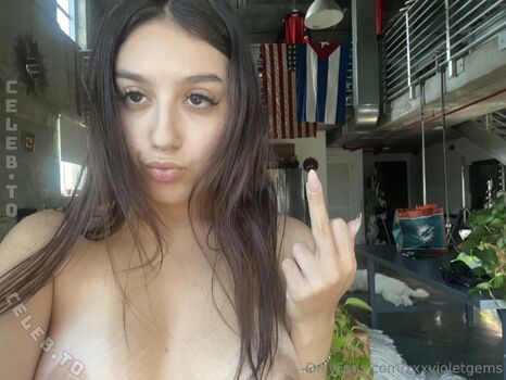 Violet gems page leaked private photo uncensored HD quality